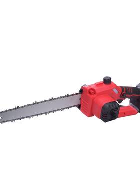 锂锯充电锂电锯手提式链锯户外无UKW线小型伐木手电锯单砍树修枝