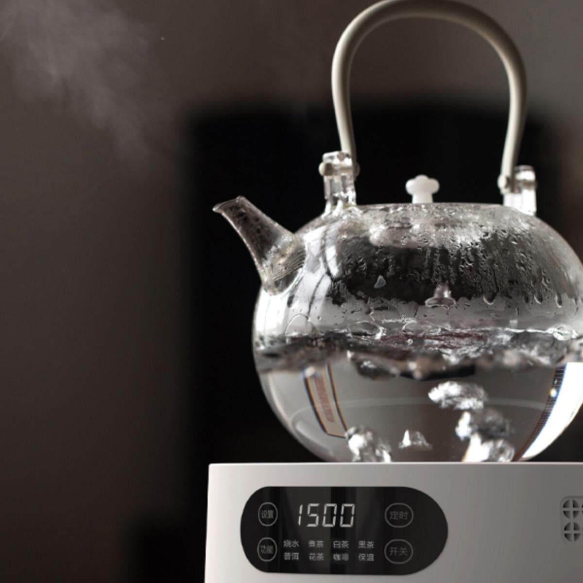 电炉煮茶器型烧水玻璃壶智能小用新款迷你FNP1500瓦家静音陶新款