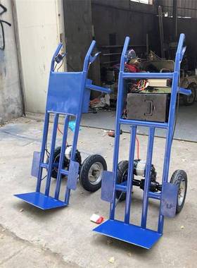 全动小型手推车拉货自输独轮电动搬运运平板山路爬坡车农用JPL小