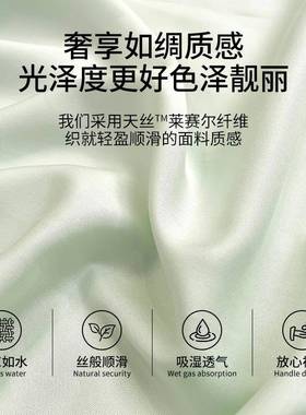 BCCA类60支天床笠单夏季床罩2025新款套纯色冰丝床垫保件护罩全丝