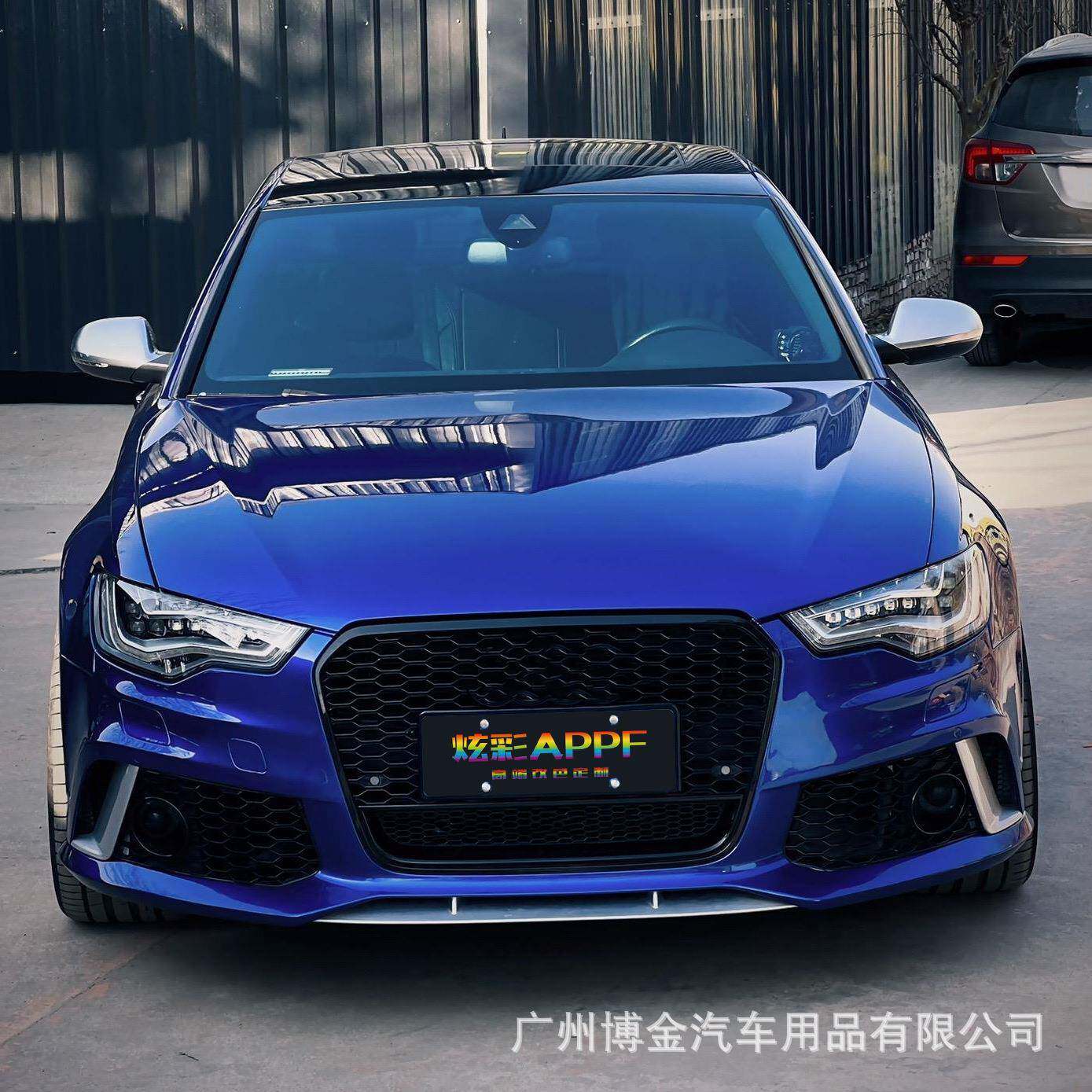 车粘改全色膜曙光白汽车漆面改无品牌/装整车车身车贴低厚加贴膜