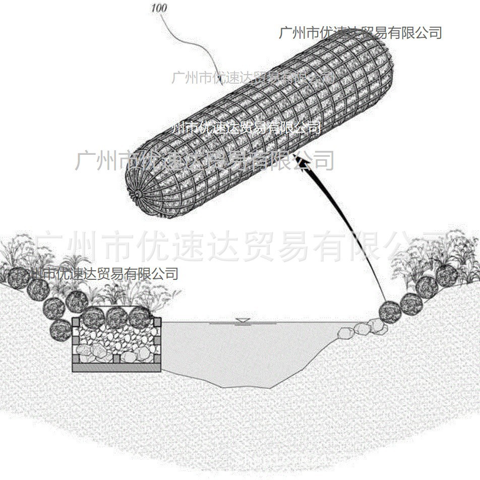 水生态治理生物浮岛水生植物卷