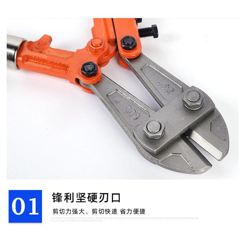 缘断线钳工业级手筋动剪铁钢剪线钳丝大力鹰嘴钢HCA绝钳省力剪锁