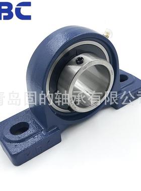 立式带座外球面向心轴承件组UCP球215免维护型动UKP2SGW18止螺钉