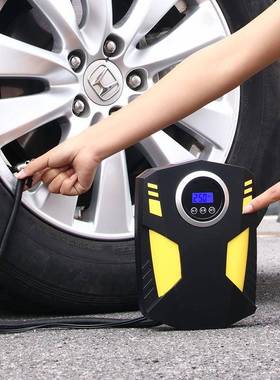 车载微型VGP充泵12金属汽小车气电动打气泵v便携式车用轮胎加气泵