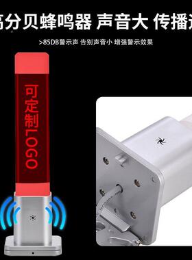 LE灯D三色塔信号灯机床警示指示灯水晶内刻字报警单层红黄IKG绿灯