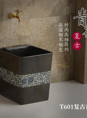 6RT61庭黑院拖把池色墩布槽阳台水池方形71563吧呕吐池地拖布酒盆0民