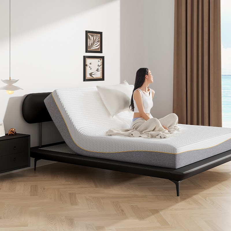 20电动智能床  遥控升降乳胶床垫德国电机全自动多功能助眠