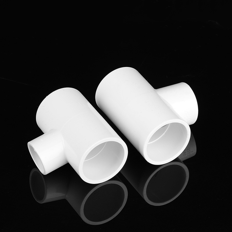 UPVC给水管异径三通上水管转320  75 90 110变径大变小三通