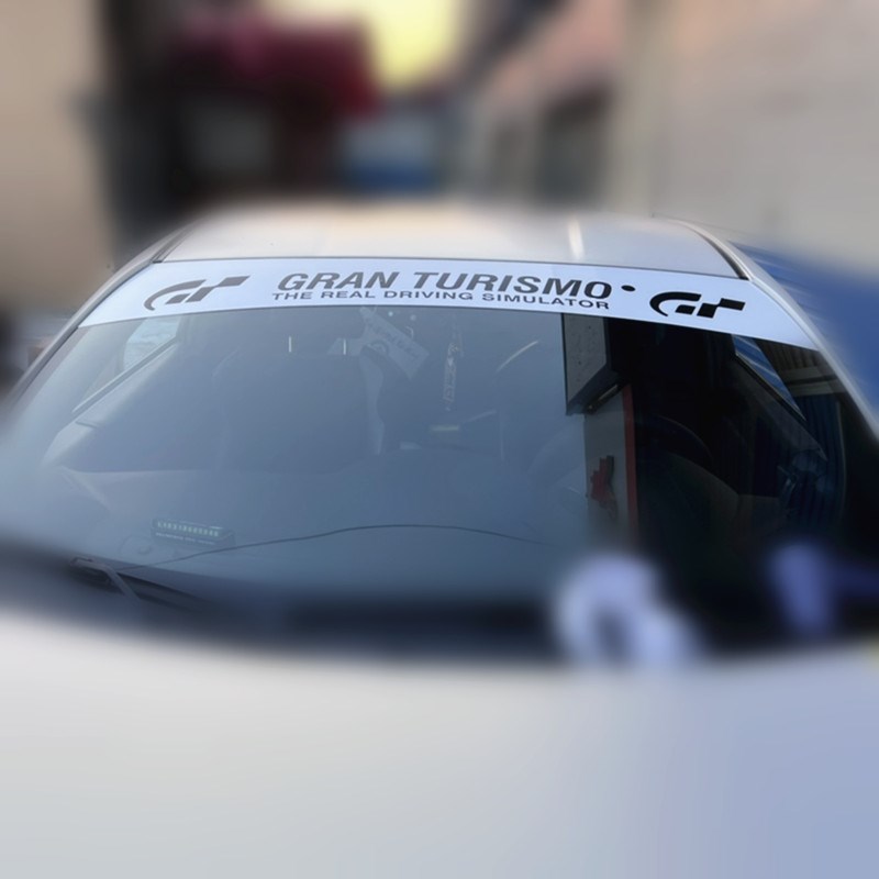 车永佳 GT极速个性潮流汽车前挡风玻璃贴纸赛车改装拉花装饰