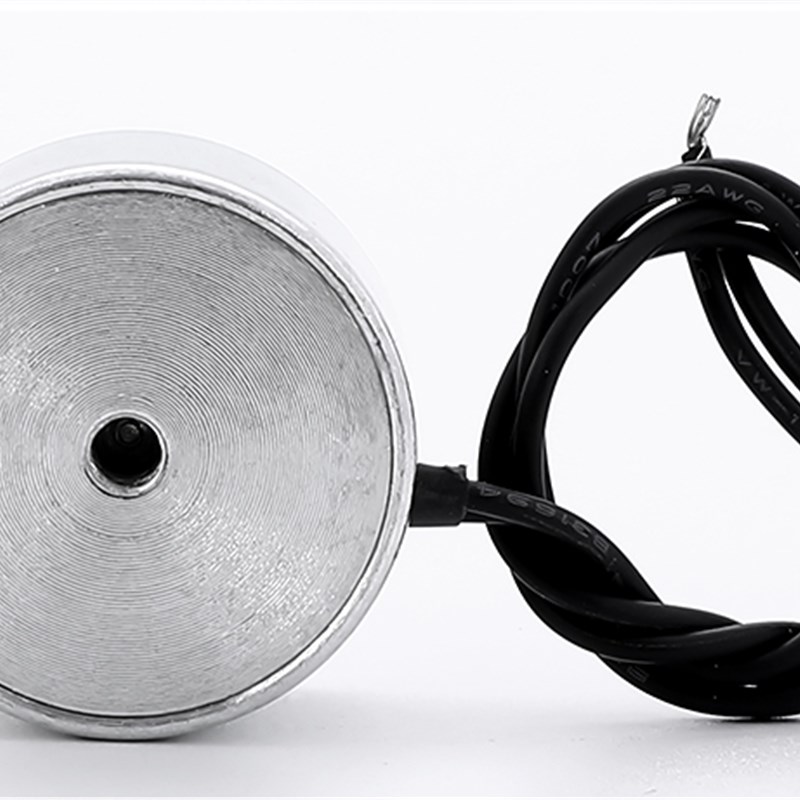 微型直流吸盘式电磁铁 圆形电磁吸盘ZYE1-P30/22 吸力10公斤DC8V