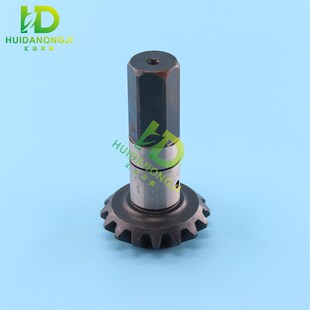 GE90 GM100卸粮桶加高弯头箱齿轮轴 卸粮16齿锥齿轮轴GR80