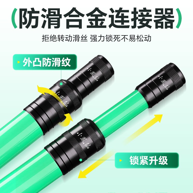 小凤仙有鱼味碳素抄网竿装超轻超硬钓鱼捞鱼网便携网兜网头全