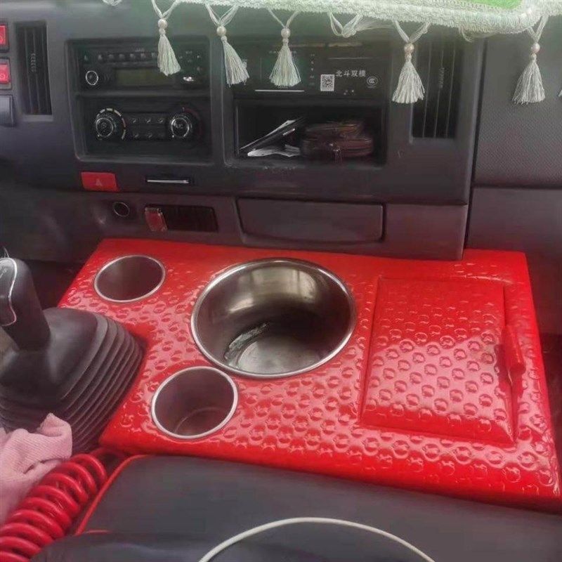 货车江淮帅铃Q7专用暖壶架子水杯座 坐装潢用品改装把套车内用品