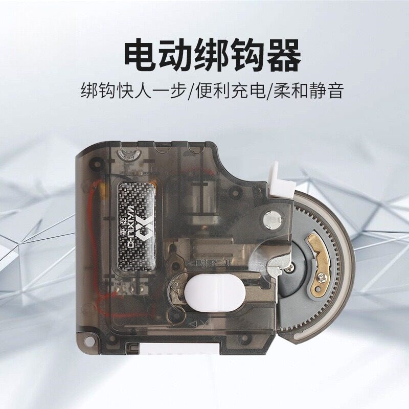 2025钓鱼电动绑钩器全自动邦钓器鱼线梆钩绑勾邦勾拴钩手动绑鱼钩