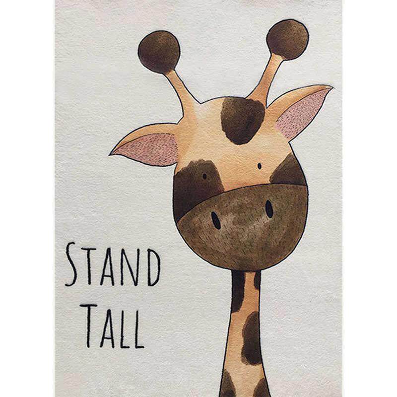 儿童地毯阅读区卧室书房卡通床边可爱男孩房间加厚毯公主女孩垫地