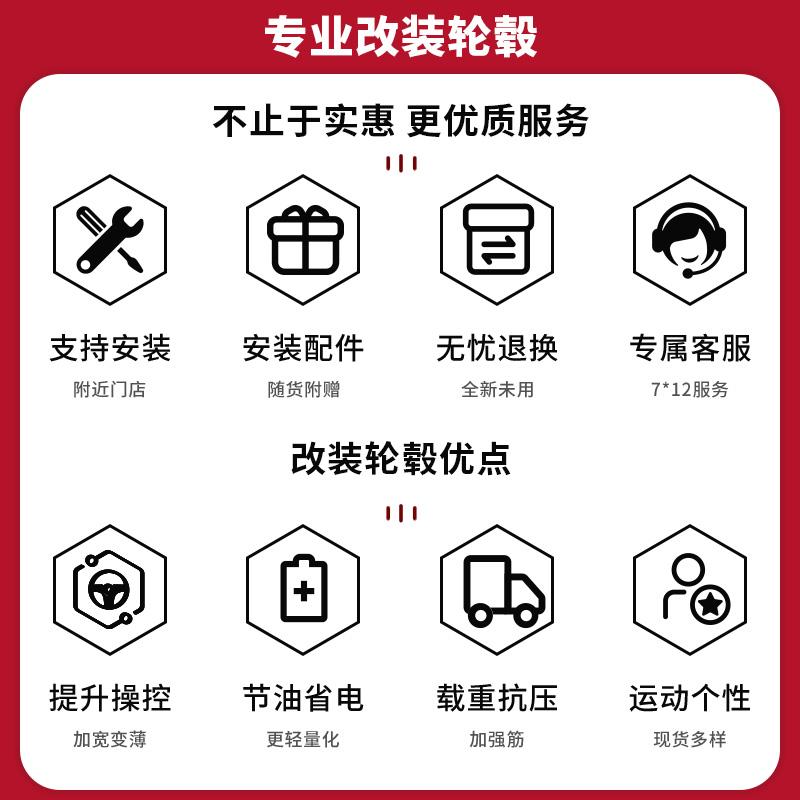 适用 17 18 19寸适配飞度朗逸速腾新轩逸思域菲斯塔改装轮毂JT088