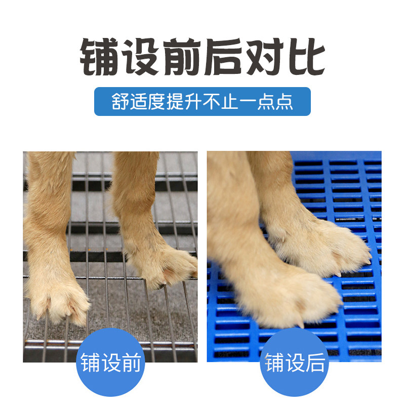 狗笼子垫板猪仔板塑料网格垫脚板宠物繁殖板狗狗猫咪兔子底网垫子