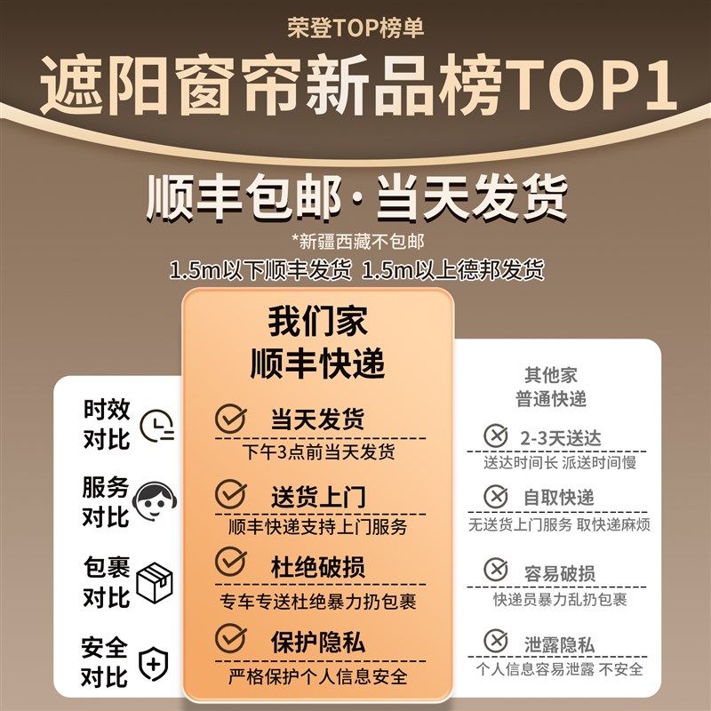 厨房卫生间窗帘全遮光防水防油卷拉式遮阳帘新款免打孔安装遮挡帘