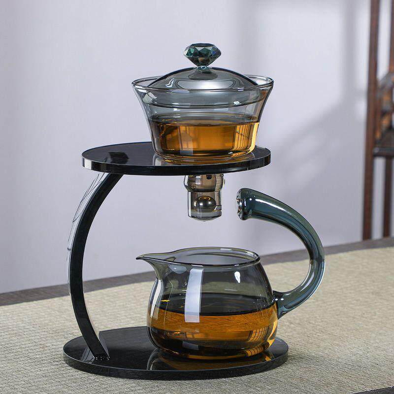 夫茶具FTC套装茶壶泡茶家用玻璃全动磁自吸泡茶壶茶杯懒泡人茶功
