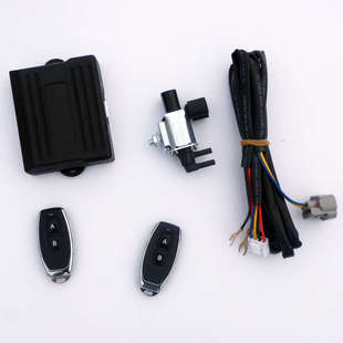 汽车排气管改装遥控控制盒气动排气管声浪开关阀门12V驱动器真空