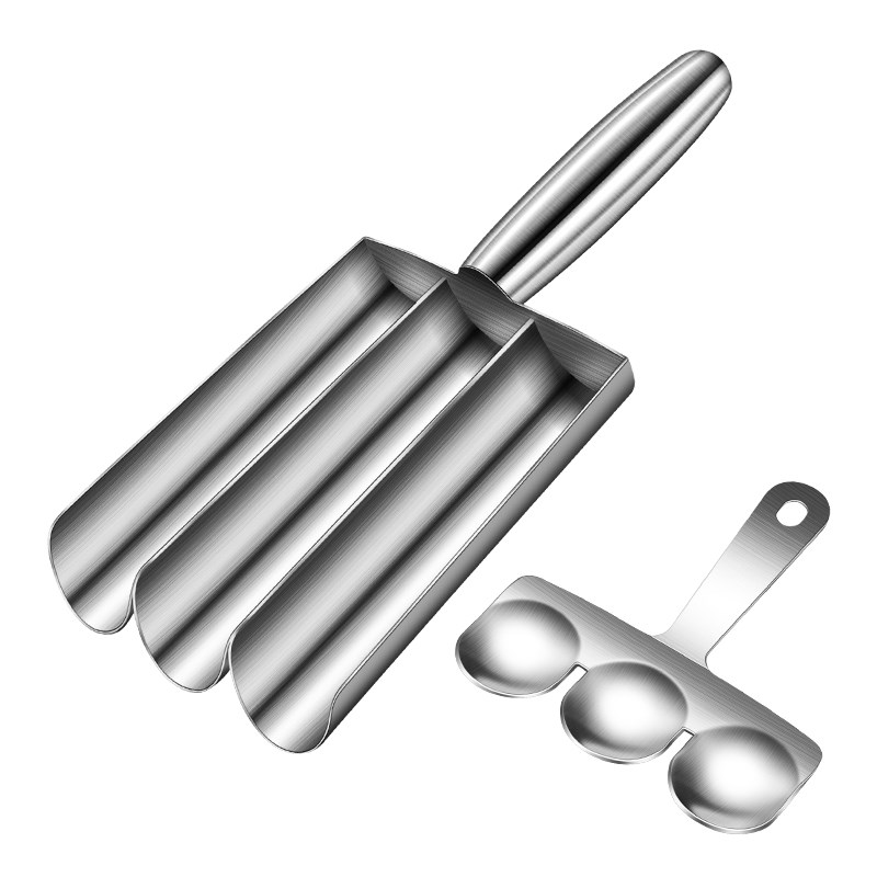 304不锈钢肉丸子制作器做鱼丸虾滑模具炸丸子家用火锅丸子神器