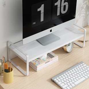 桌面电脑增高架显示器金属铁艺办公室置物架升高台式印表机