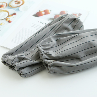 8322简约纯棉家用厨房防污袖套办公室家务清洁袖头劳保袖筒男女士