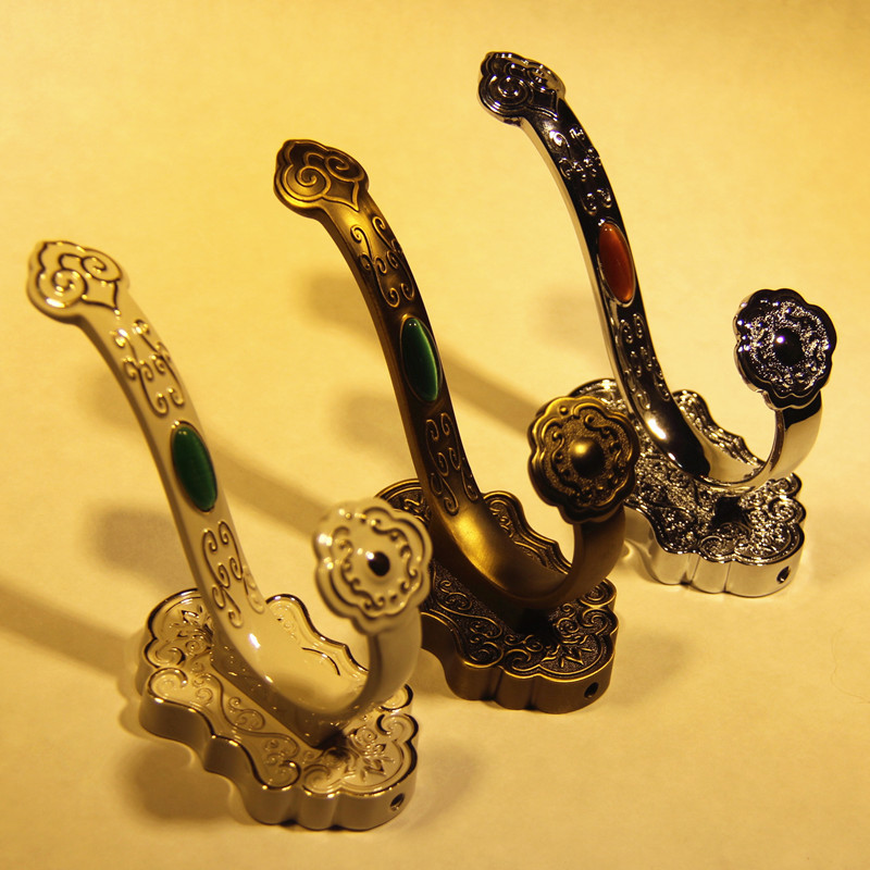 服装店挂钩 上墙服装架 衣架展示架 女装店货架点挂 欧式复古单钩