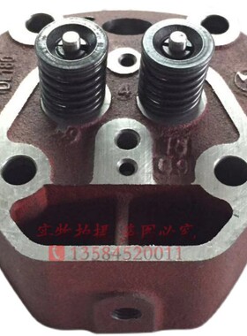 常柴单缸水冷柴油机R175 R180缸盖总成常发CF176缸头6匹8马力配件