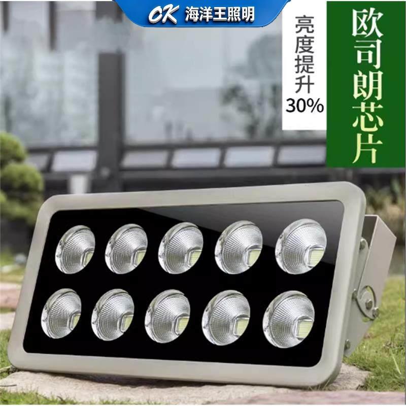 深圳海洋王led投光灯防水广告招牌室外工地塔吊灯防爆灯大功率
