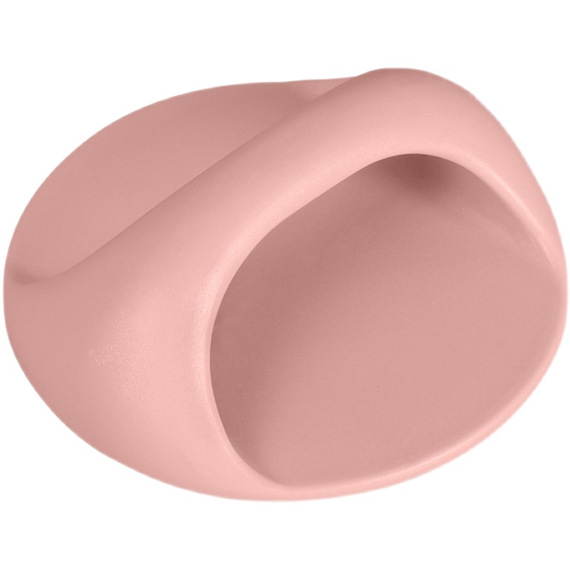 硅胶小把手柜子橱柜抽屉拉手家具彩色现代简约白色免钉衣柜门把手