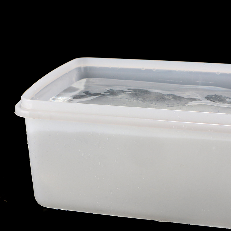 大冰块模具盒制冰盒 酒吧冻冰盒 硬冰盒 保鲜盒密封盒.5L