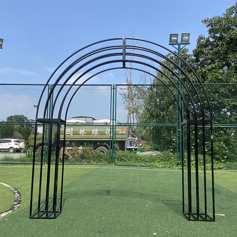 新款婚庆道具桁架拱形拱门背景摆件森系婚礼舞台弧形拱装饰花架