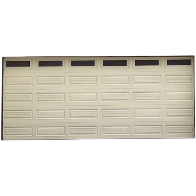 车库门高端别墅家用翻板卷帘门定制电动遥控防盗铝合金卷闸门彩钢