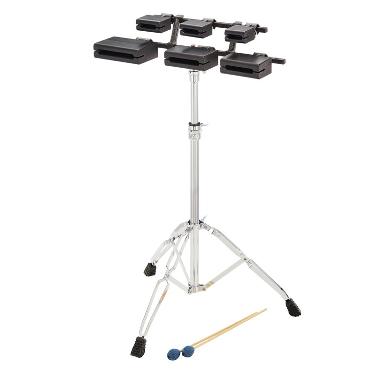 六头木鱼DMS荷兰碳素排西洋木盒头2KO梆子带架子