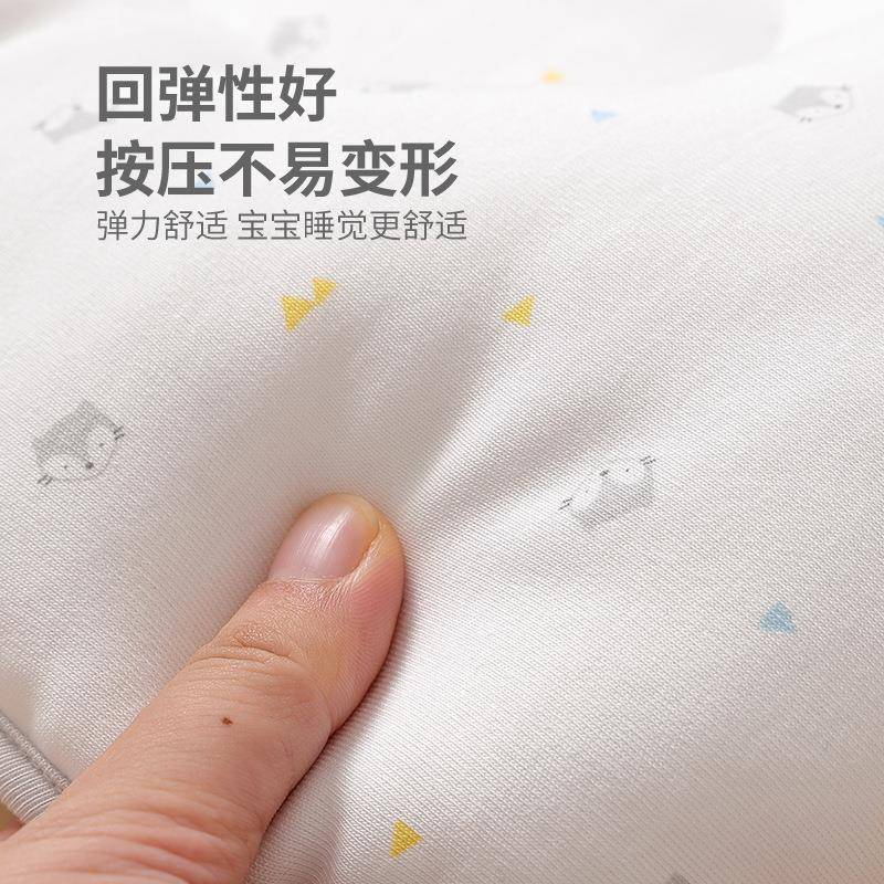 10042230新生儿枕头纯定枕宝宝-岁棉防偏头枕初生婴儿头型矫正型