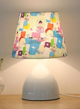 遥控台卧调光灯EWC现代床头柜灯喂奶儿童卡通田酒店客园房触摸台