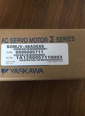 SGJV系-08ADE6E安川570W带刹车伺服电机SGM5JV-08ASGMJV-08DE6ME