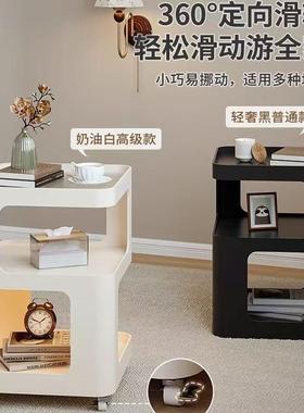 床置物架功铁艺床头柜可移动创意520边几约简多见详情能床头头柜