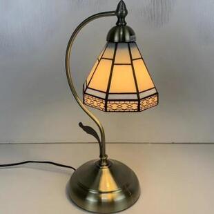 夜欧式复古台灯书奢网房56297间小灯红卧室床头轻台灯