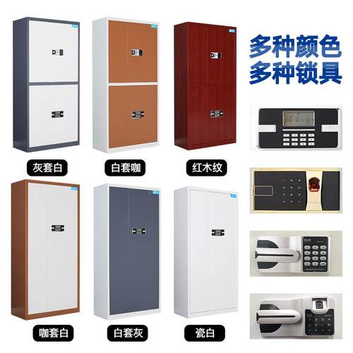 电子密柜加务厚财办保公档柜案柜钢制密码文件指纹锁保JN-BMG密资