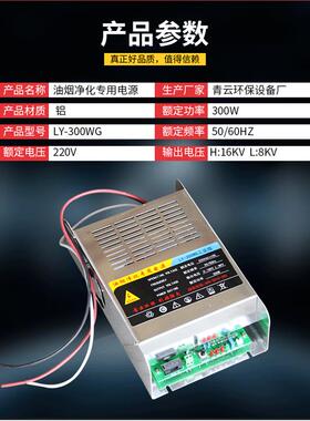 压烤电源恒油烟净化器气净化设备专156523用电场电源木空炭无烟烧
