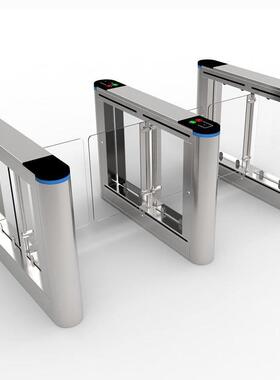 学测校翼闸刷卡人脸识道别TS008温门禁通工地统景区票务系闸机