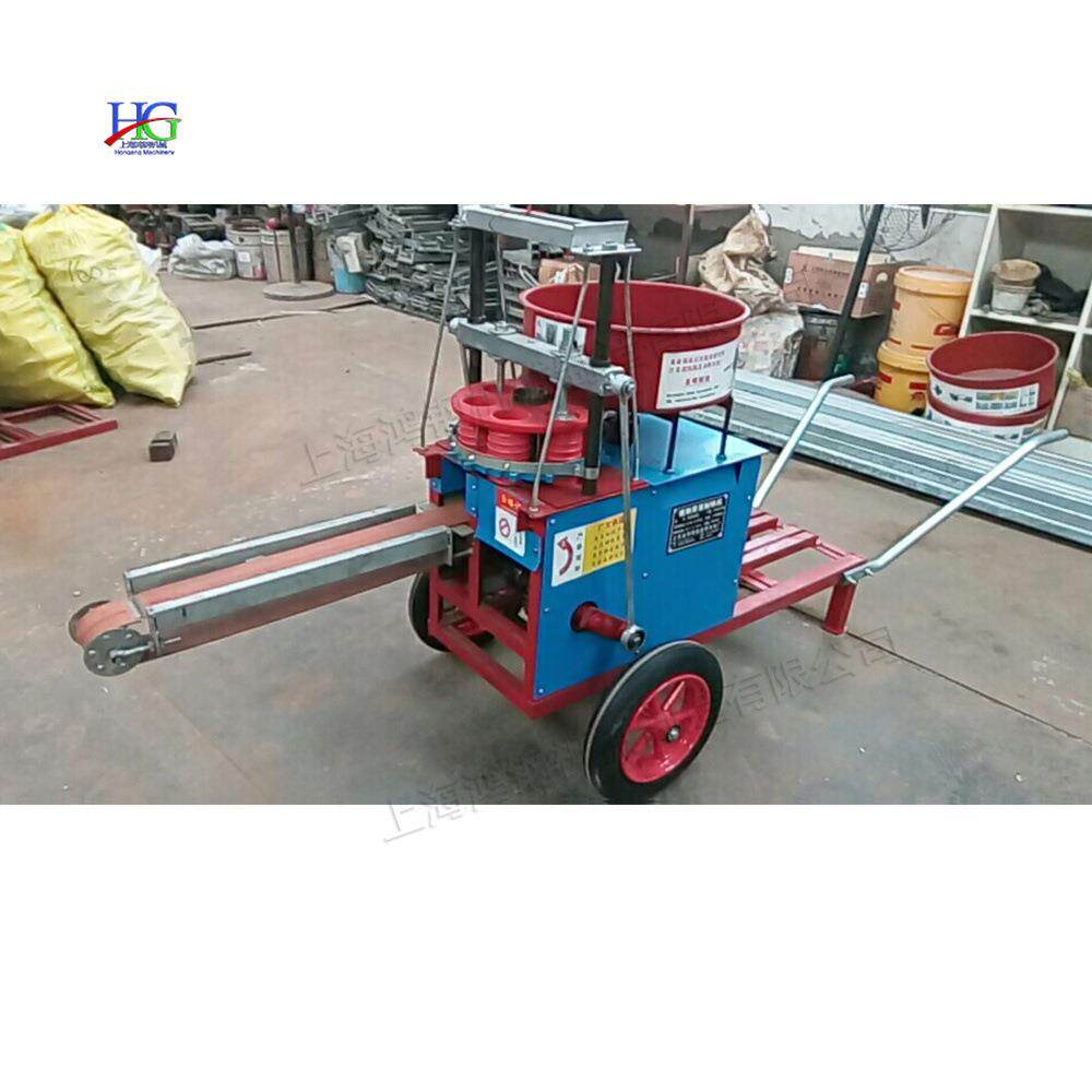 小型农用炭土压VBW块机植物育苗栽钵机动移泥移式蔬菜打营养钵机