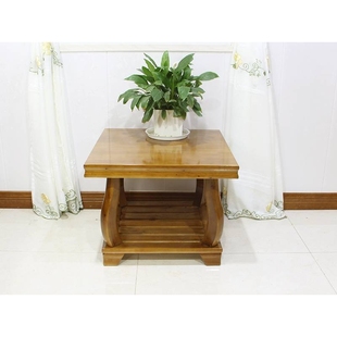 L7全实木长茶几中式沙发茶桌小户型客厅现代简约家用纯实木小芳几