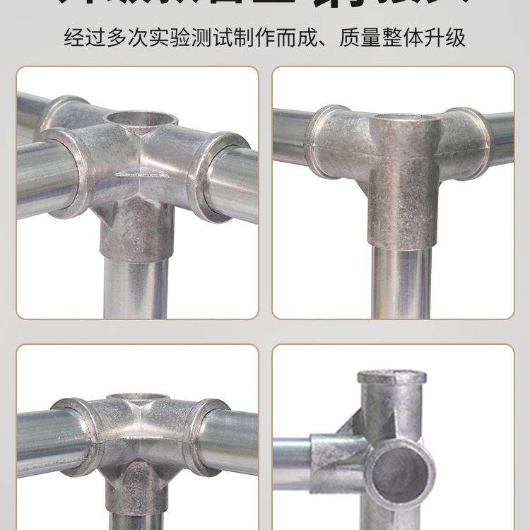 2m衣柜简6易布衣柜钢管m加粗加固加厚装全钢架组家用卧室出租985