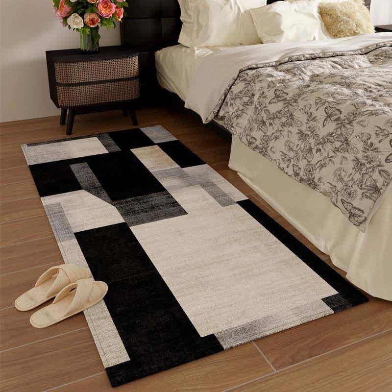 新款简约现代卧室地毯床边地毯长条脚垫子床头高级床尾书房沙发垫,鲜花速递/花卉仿真/绿植园艺,割草机/草坪机,淘宝优惠券,粉丝福利购,淘宝优惠卷