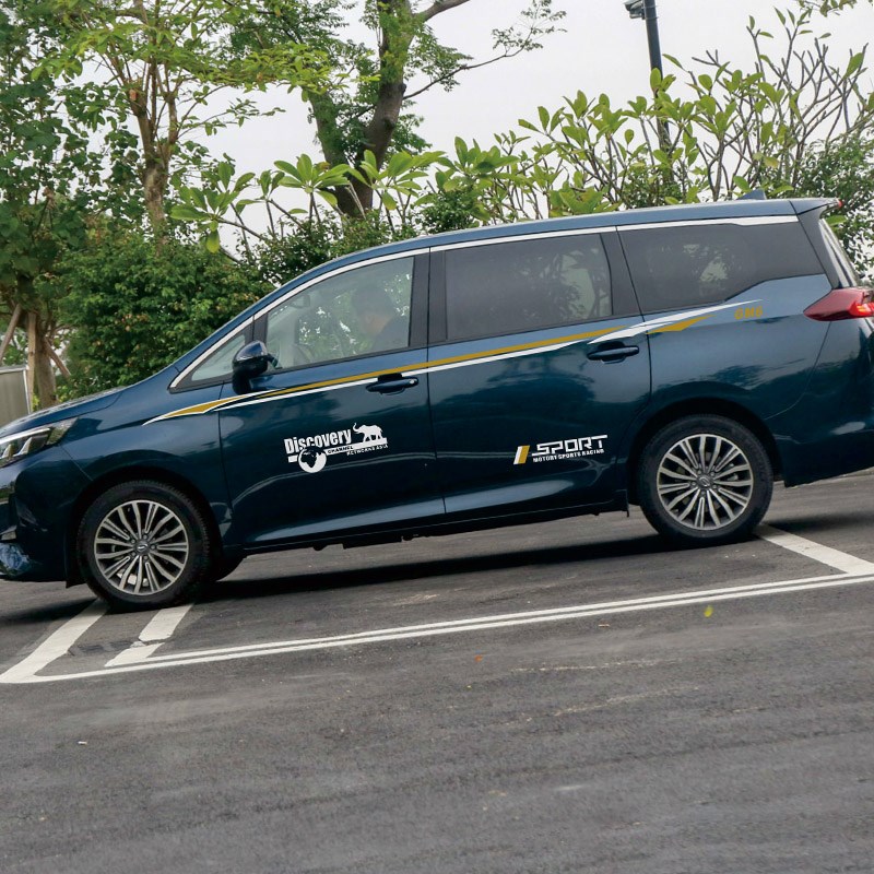 适用于传祺GM车贴改装汽车装饰全车身贴腰线车门贴纸彩条拉花