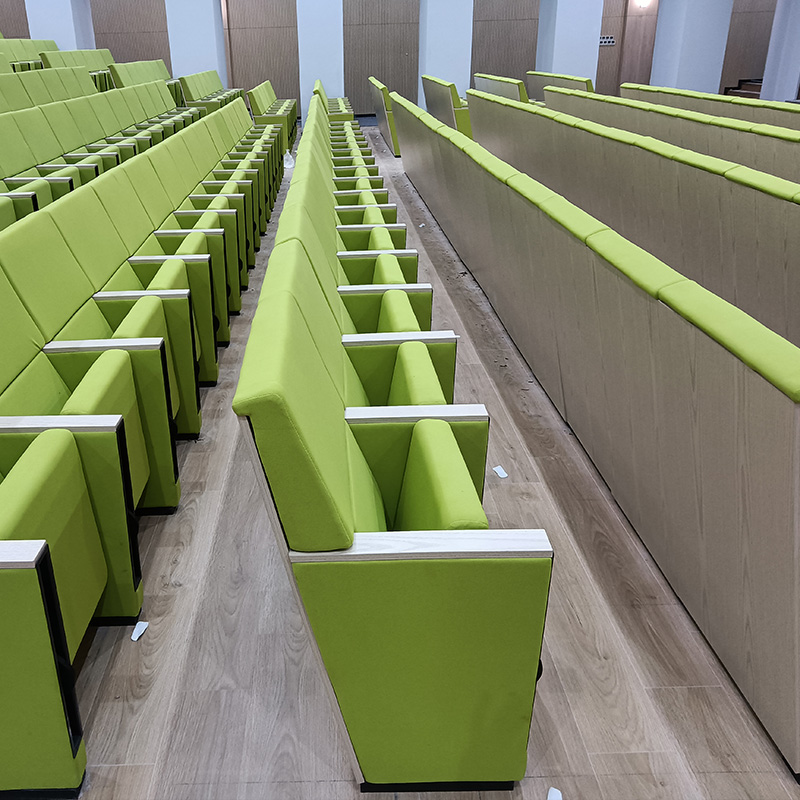IEQ沙发式礼堂椅排椅带写字板剧院椅阶梯联排椅报告厅椅子会议室